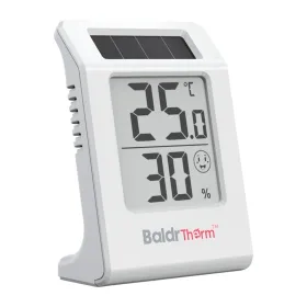 BALDRTHERM E0587TH Solar-Powered Thermohygrometer